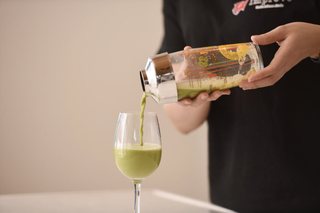 トレーニング
後のプロテイン毎度1杯